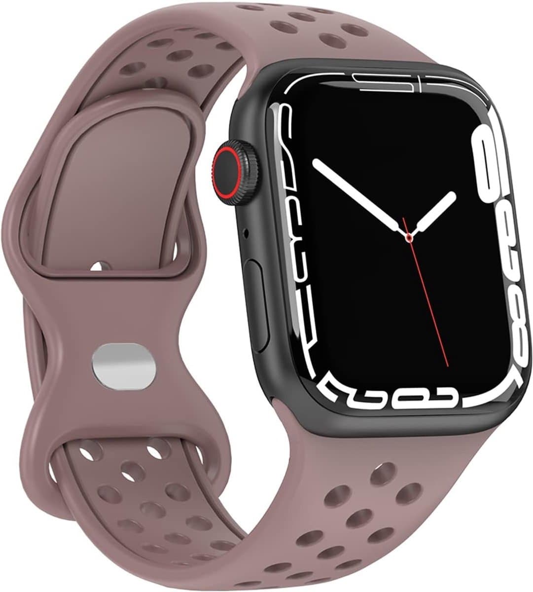 Leren Horlogeband 41mm, Snelle Bevestiging, Comfortabele en Duurzame Horlogeband voor Smartwatches