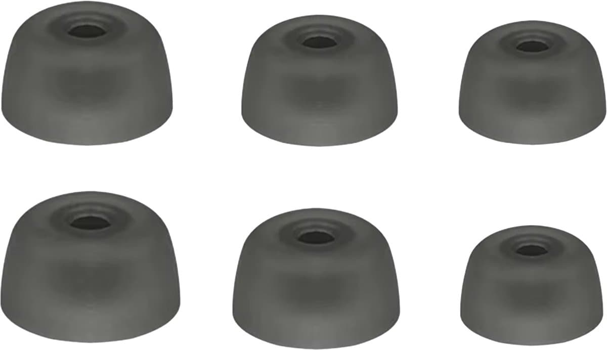 Ibley ComfortFit Siliconen oortips voor Jabra Elite 2/3/4 & Jabra Elite Active 65T/75T grijs - Siliconen Earplug - S/M/L formaat - 3 paar - 3 maten - Jabra Elite 2/3/4 oortips - Jabra Elite Active 65T/75T oortips
