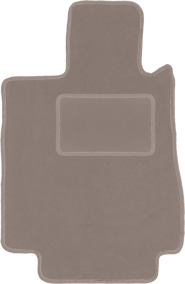 Beige bestuurdersmat voor: Mercedes CL W215 coupé (1999-1006)