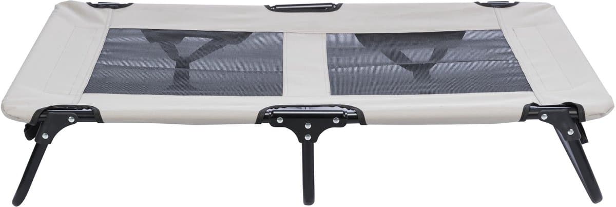 TRIXIE stretcherbed grijs/zwart 99 x 60 x 19 cm