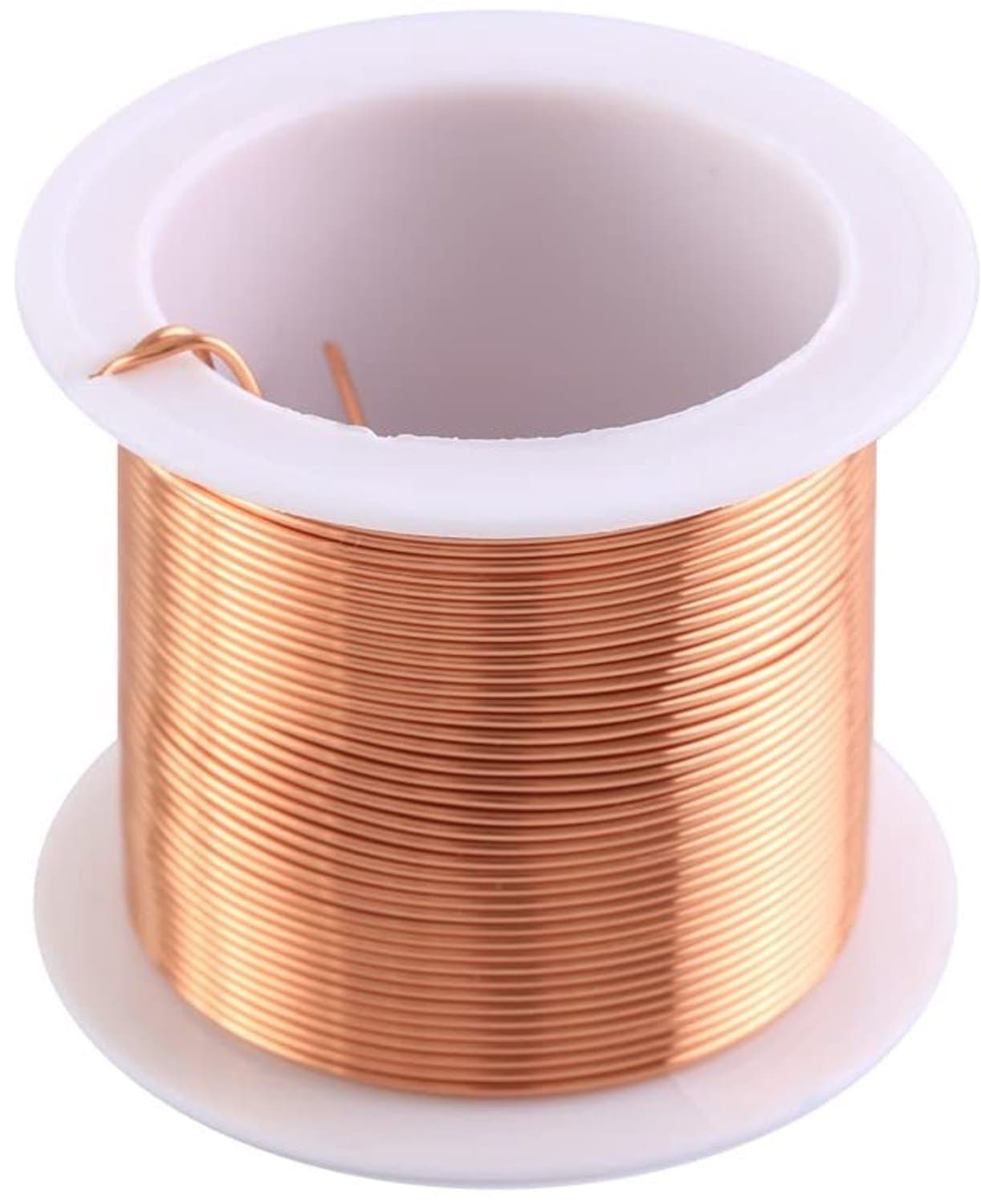 Dailygoods - Koperdraad 0,8 mm x 10 m - Geëmailleerde spoelwikkeldraad voor DIY projecten