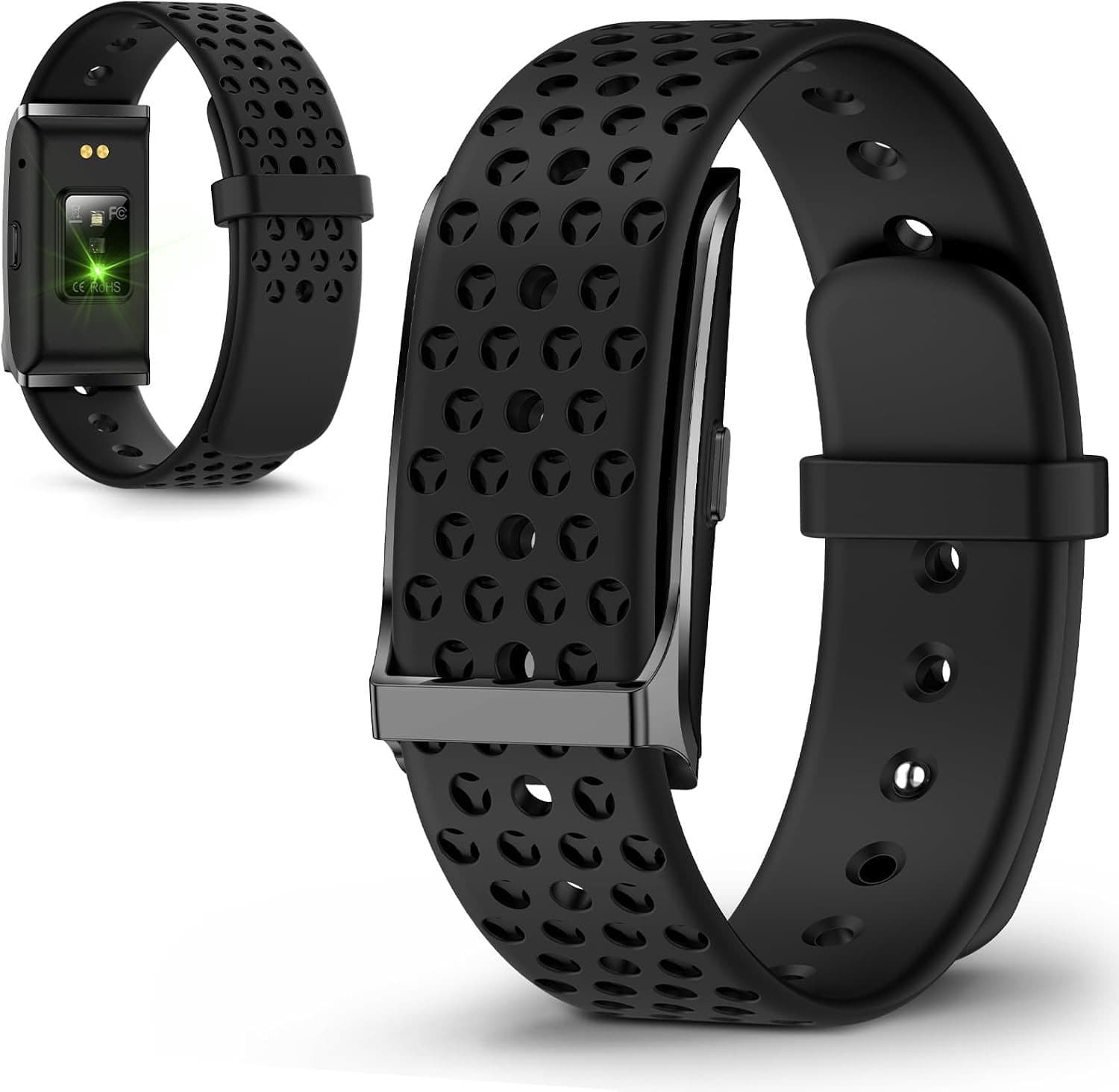 Fitness Tracker - Zwart - 127 Sportmodi - Waterbestendig tot 10m - Voor Mannen en Vrouwen