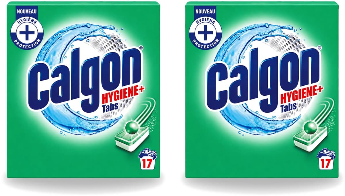 2 x Calgon - Ontkalkingsmiddel - 221 g - 17 Capsules - Bulkverpakking - 2 stuks
