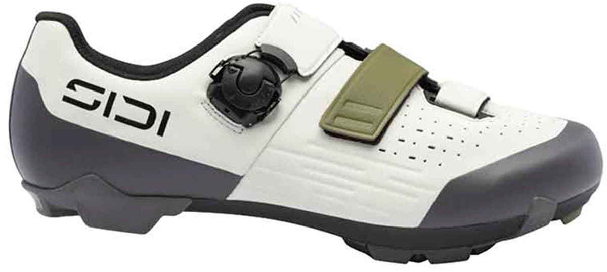 SIDI Schoen Silvis Xc Ice White Olive Green