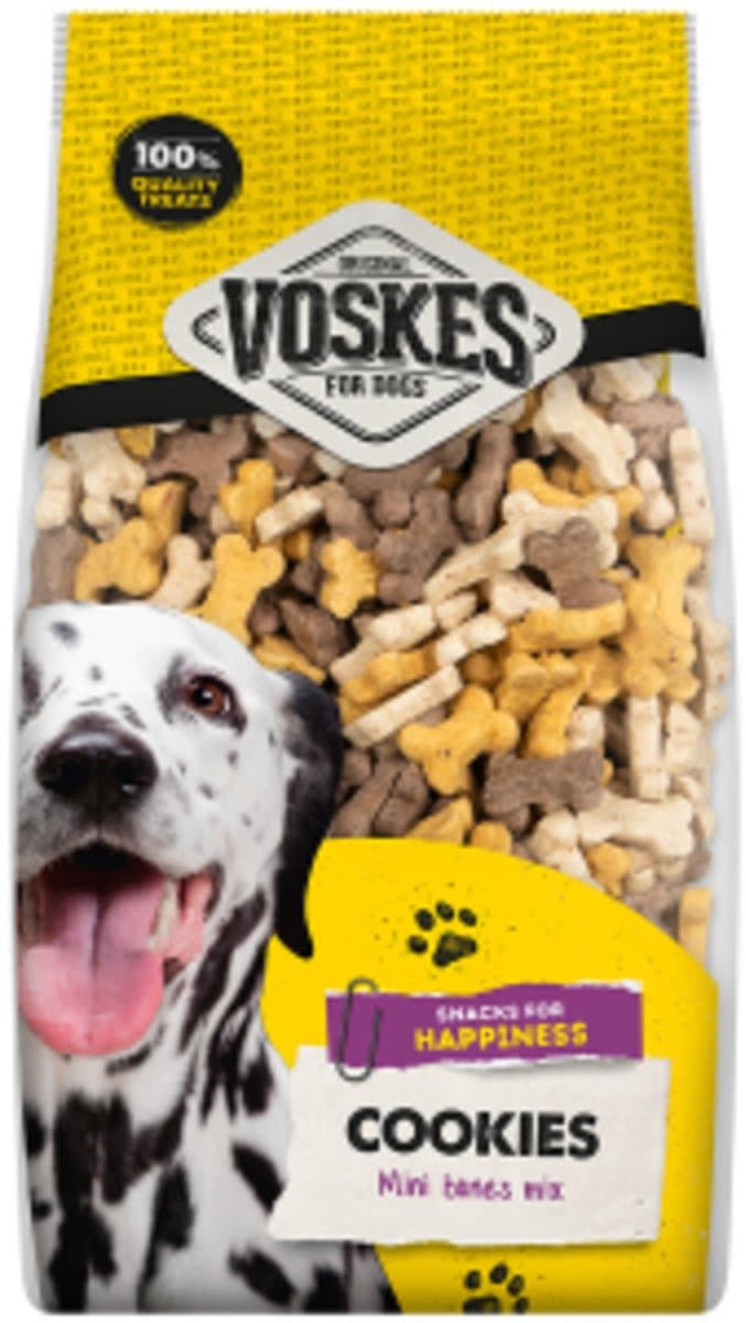 Voskes Mini Kluifjes Mix - 750 gr