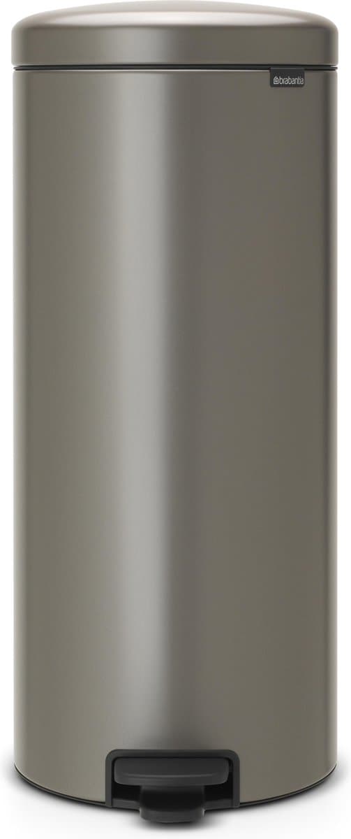 Brabantia NewIcon Pedaalemmer 30 Liter Platinum