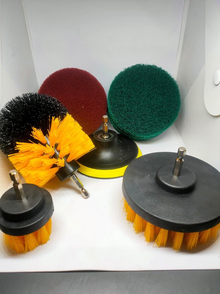 Luxe Boormachine Borstelset - Borstel voor Boormachine - Drill Brush - Boorborstel - 10 Stuks