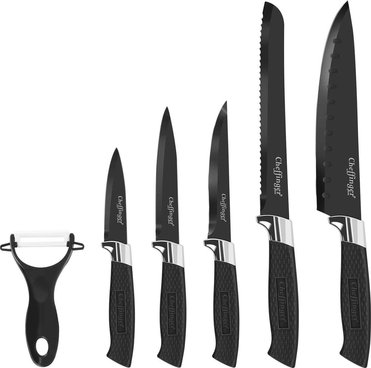 Cheffinger – Paella Pan 40cm – Zwart