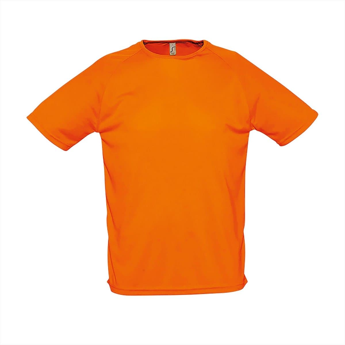 SOL'S Men´s Raglan Sleeves T Sporty L198 - Neon Orange - XS