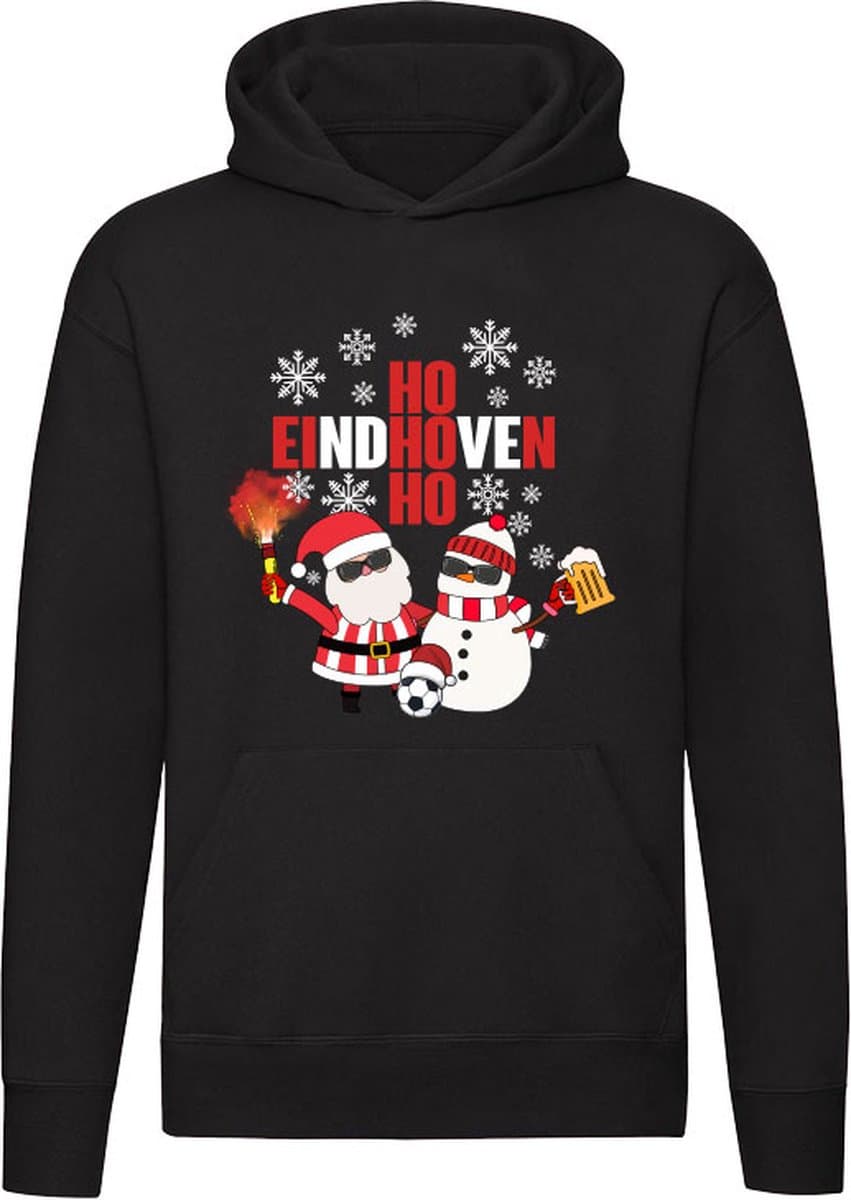 Eindhohohoven Hoodie - kerst - kerstman - eindhoven - kersttrui - foute kersttrui - cadeau - trui - sweater - unisex