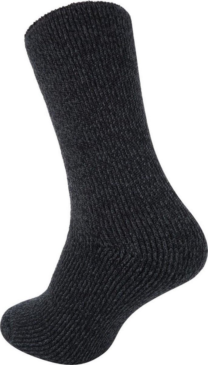 Thermo sokken voor heren antraciet/donkergrijs 41/46 - Wintersport kleding – Thermokleding - Lange thermo sokken - Thermosokken