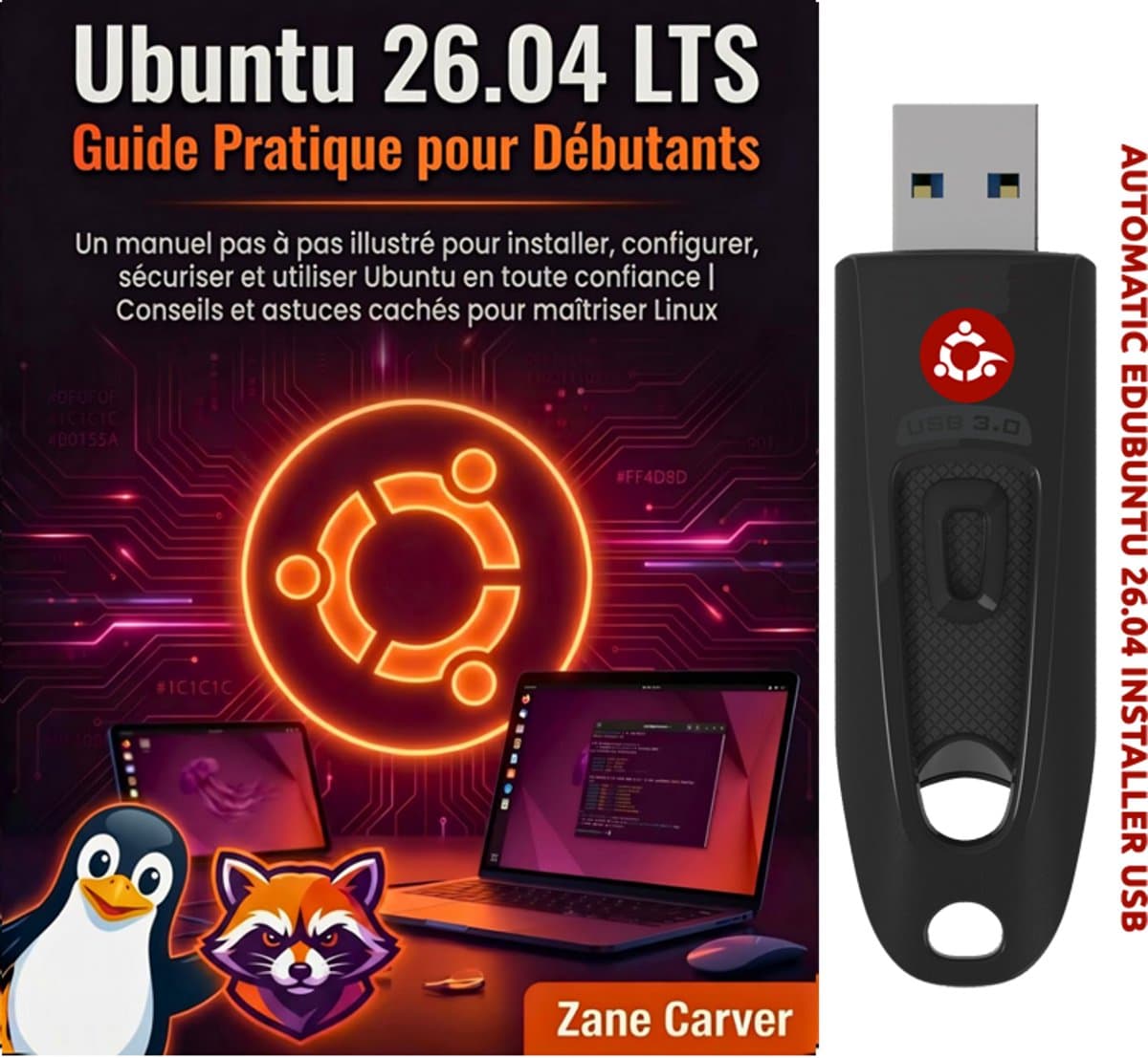 Clé USB d'installation automatique personnalisée Edubuntu 26.04 + Guide Pratique pour Débutants