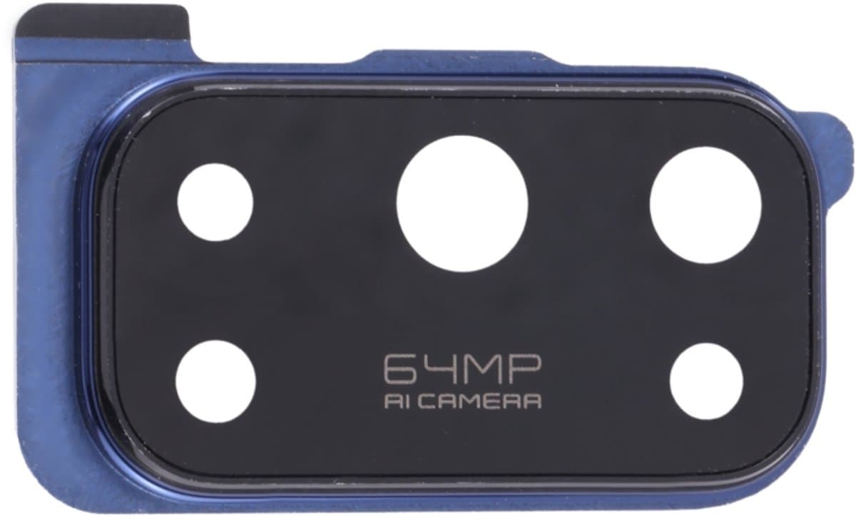 Cameralensafdekking voor OPPO Realme X7 RMX2176 (donkerblauw)