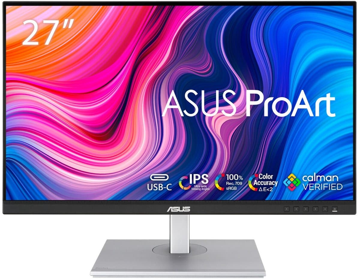 ASUS ProArt PA278CV monitor 68,6 cm (27") 2560 x 1440 pixels Quad HD led zwart