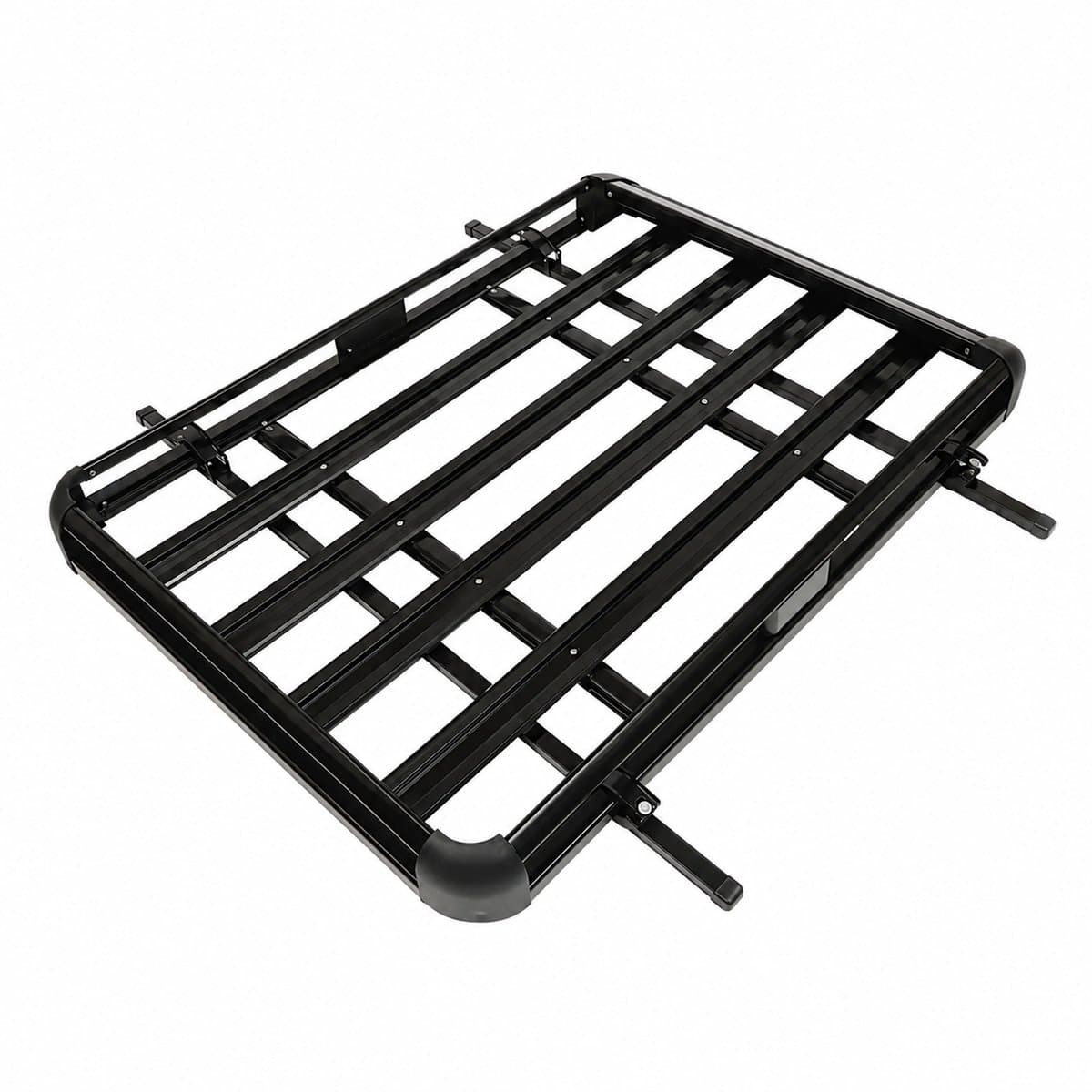 Nyoz universele autodakdrager - Bagagedrager - Dakrek - Draagvermogen 150 kg - Verstelbaar - Aluminium constructie - Zwart