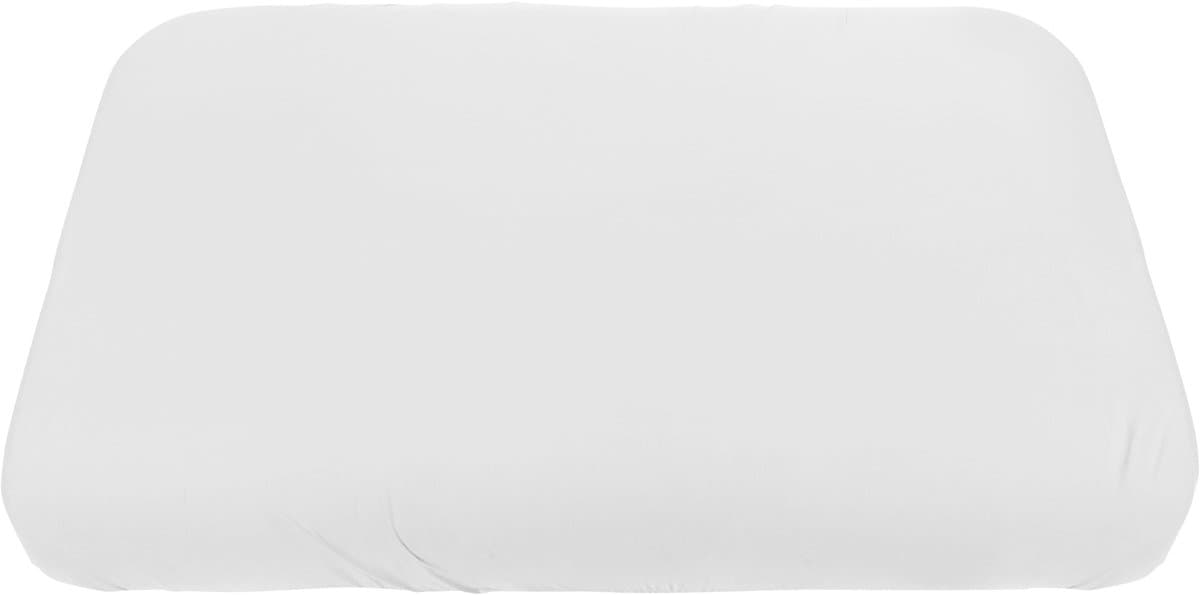 Sebra Jersey Hoeslaken 2‑Pack – Baby – 70 x 120 cm – Wit