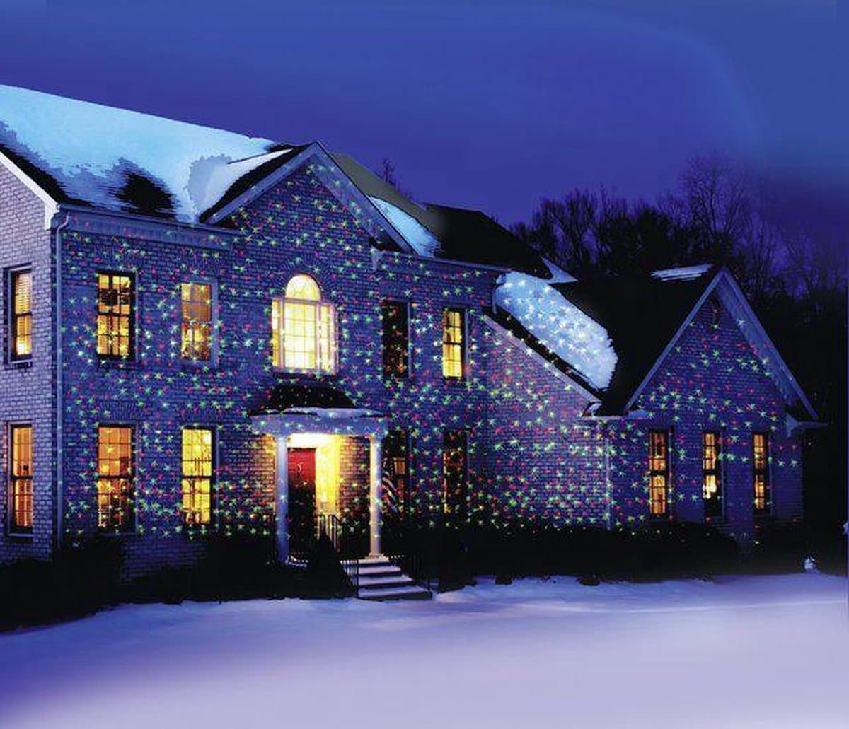 Kerst licht projector - Star Shower Motion (laser projector met bewegende patronen)