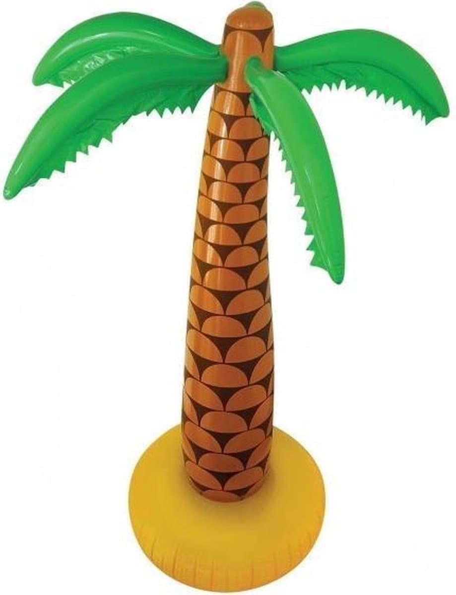 Henbrandt Opblaasbare palmboom - 90 cm - opblaas palmen - hawaii / tropische decoraties versiering