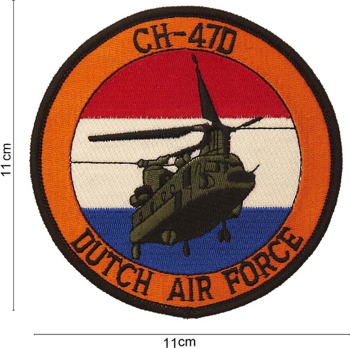 Embleem stof CH-47D dutch airforce