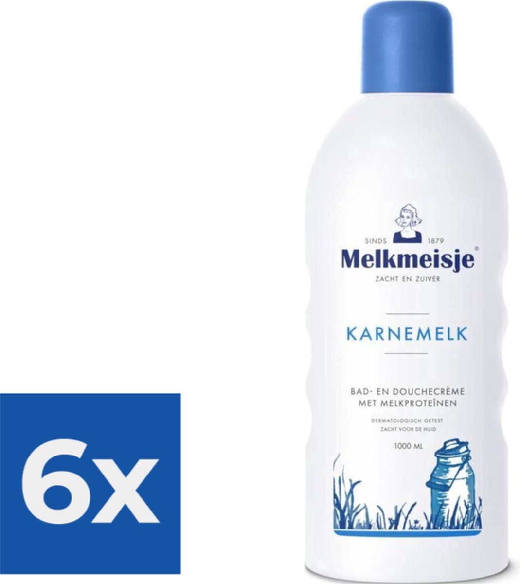 Melkmeisje Bad&Douche Karnem. - Voordeelverpakking 6 stuks