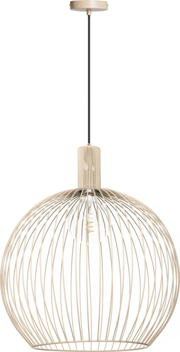 Hanglamp Wire Mat Beige 50cm - Giga Meubel