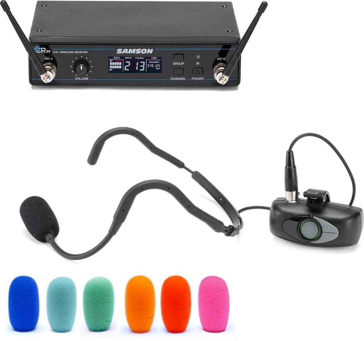 Samson ATX AHX QE Fitness Draadloos Headset Systeem