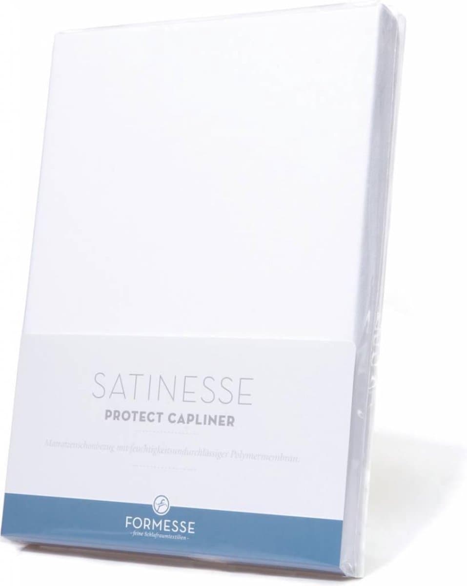 Satinesse Protect Moltonhoeslaken - Wit - 90x200