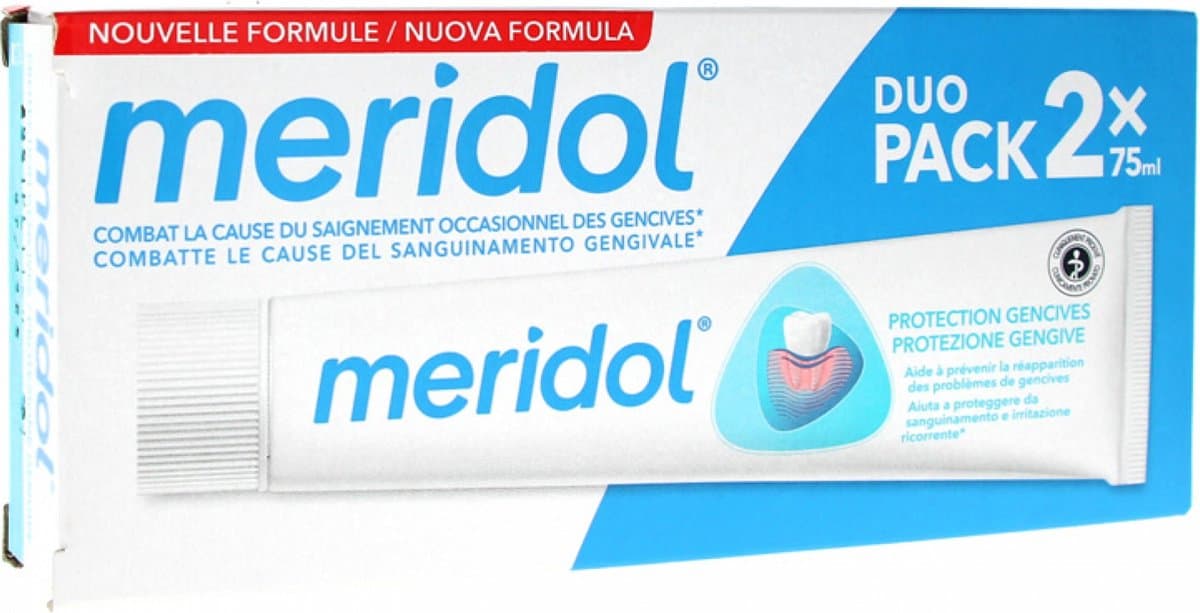 Meridol Tandpasta Duopack 2x75ml