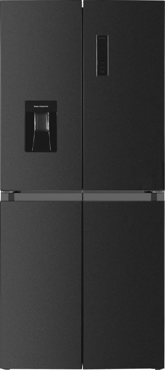 Frilec BONNMD460-WS-150-040CDI - Amerikaanse Koelkast - 4 deuren - Waterdispenser - 5 Jaar Garantie - C Label - 419 Liter