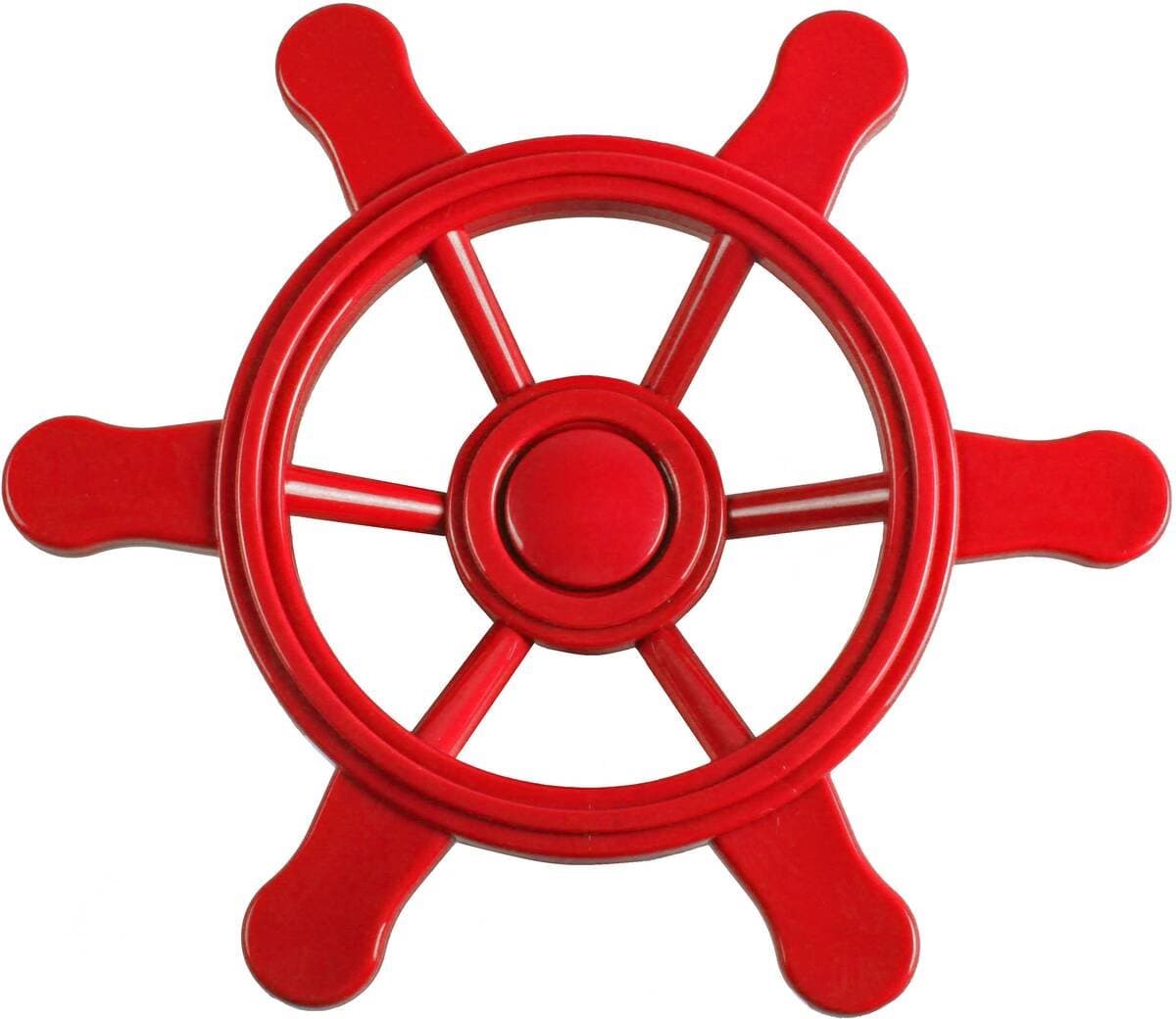 SwingKing Piratenstuur Klein - Rood (21,5cm)
