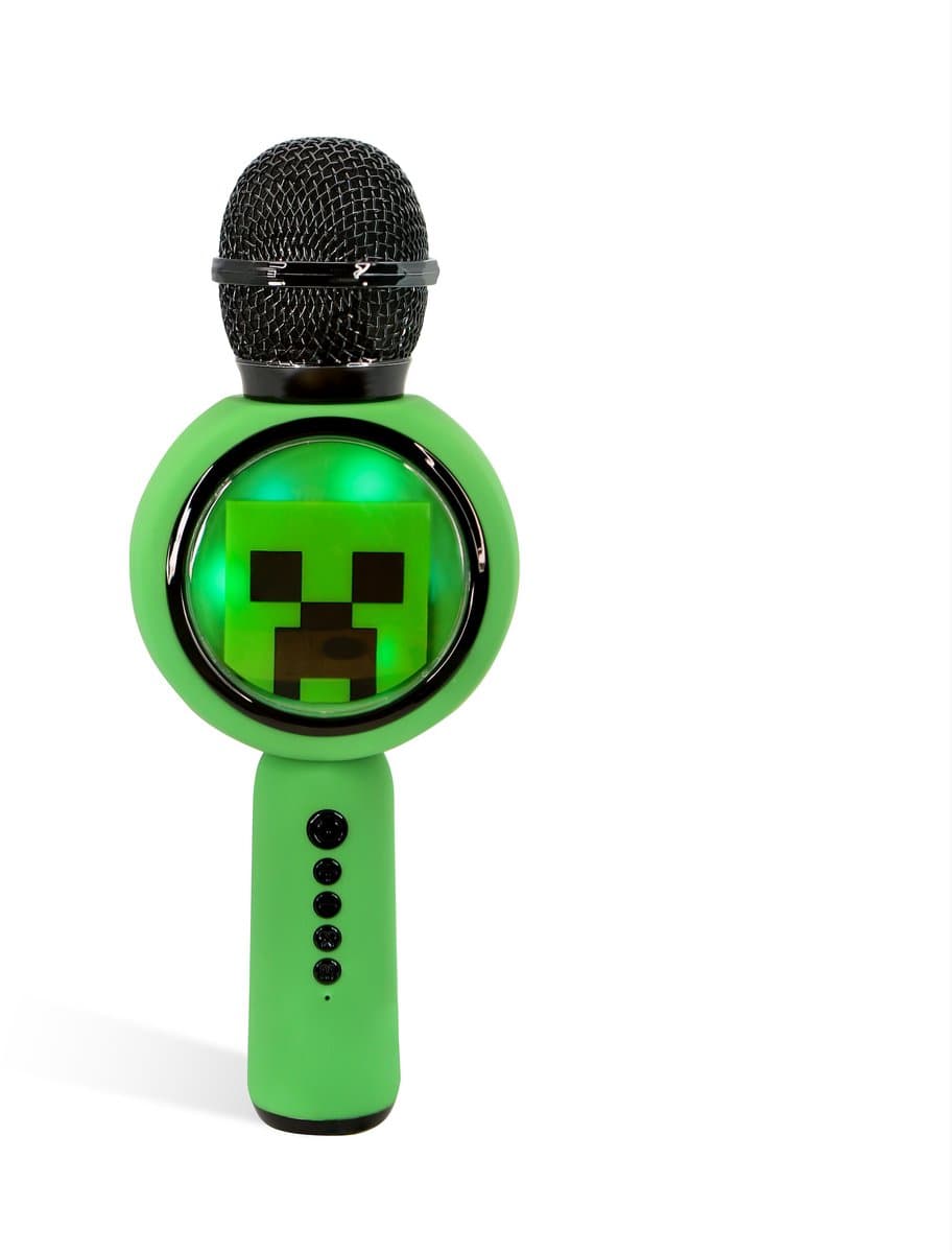 Minecraft - Popsing LED Light - Draadloze Karaokemicrofoon