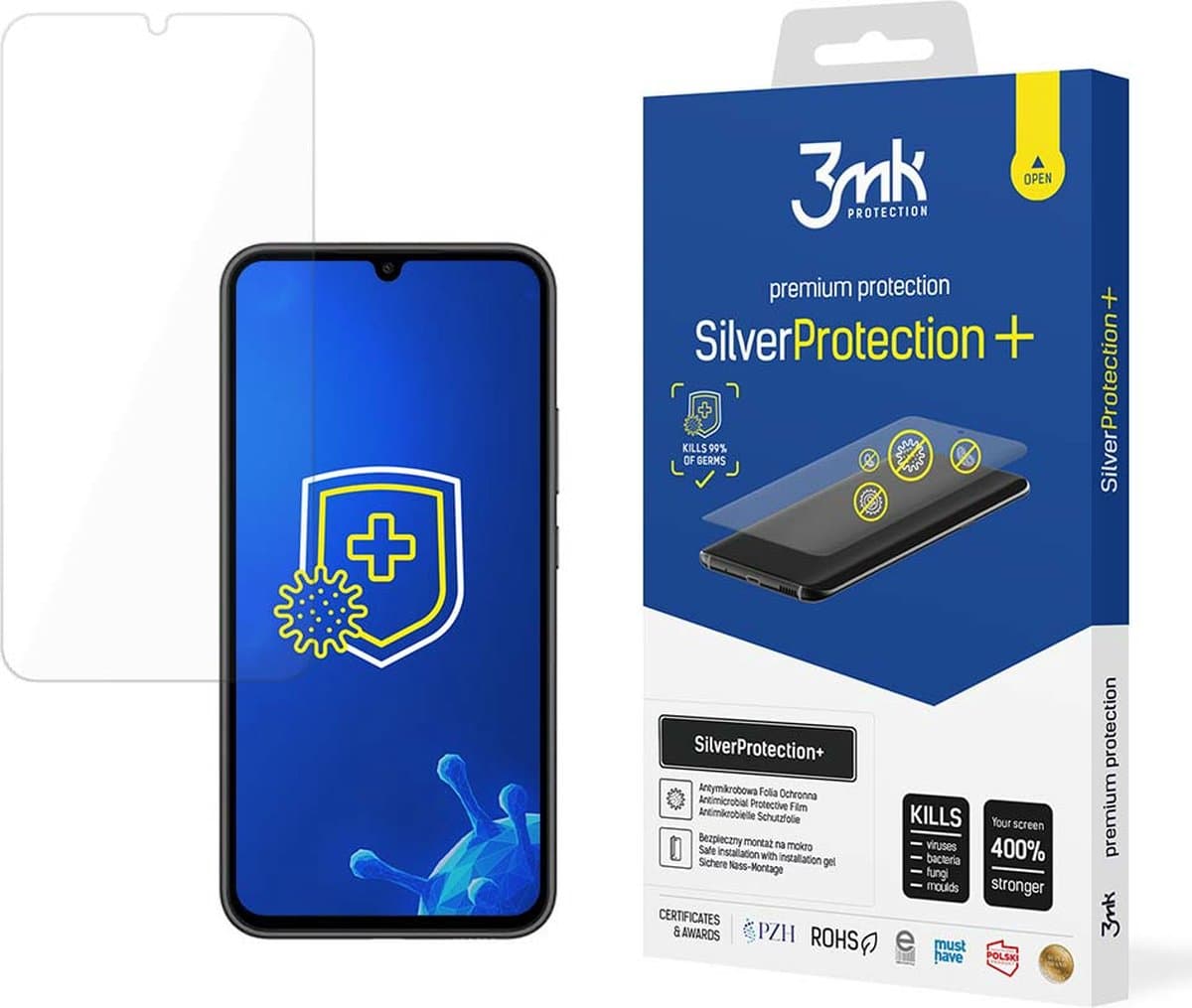 Samsung Galaxy A34 5G - 3mk SilverProtection+