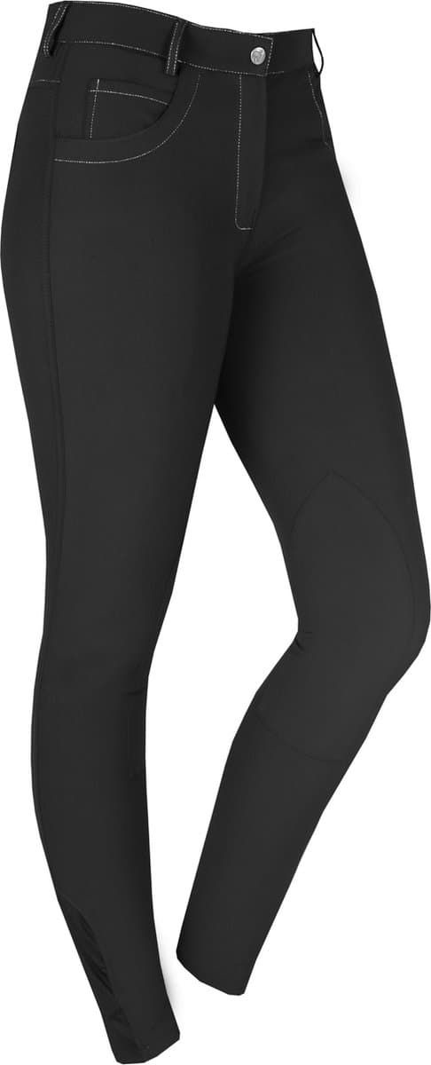 Horka Rijbroek Horka Quatar Knie Grip Zwart - 36