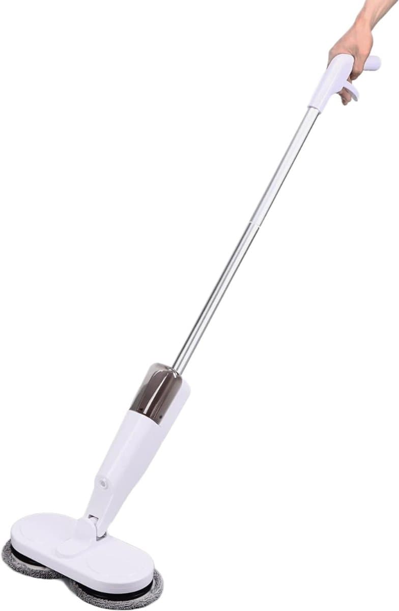 MMM® Dweilsysteem Elektrisch - Dweilsysteem - Karcher Vloerreiniger - Wit - 20cm x 30cm x 111cm