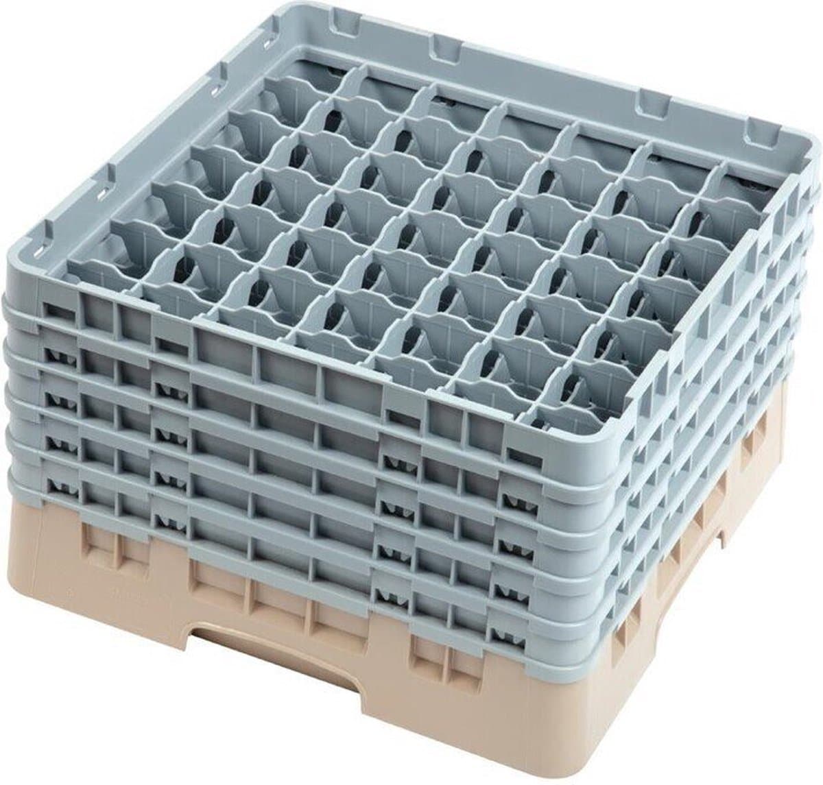 Cambro Camrack Vaatwaskorf Met 49 Compartimenten Max. Glashoogte 25,7cm DW562