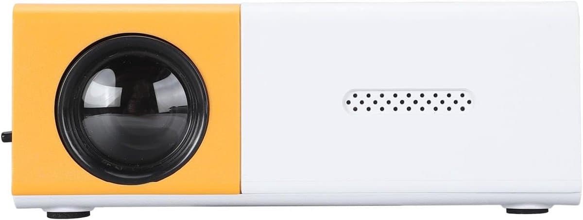 Mini LED-projector 1080P Full HD WiFi thuisbioscoopfilmprojector - Projectiegrootte 24-60 inch - Draagbare buitenreisprojector - Meerdere poorten - telefoon tablet .