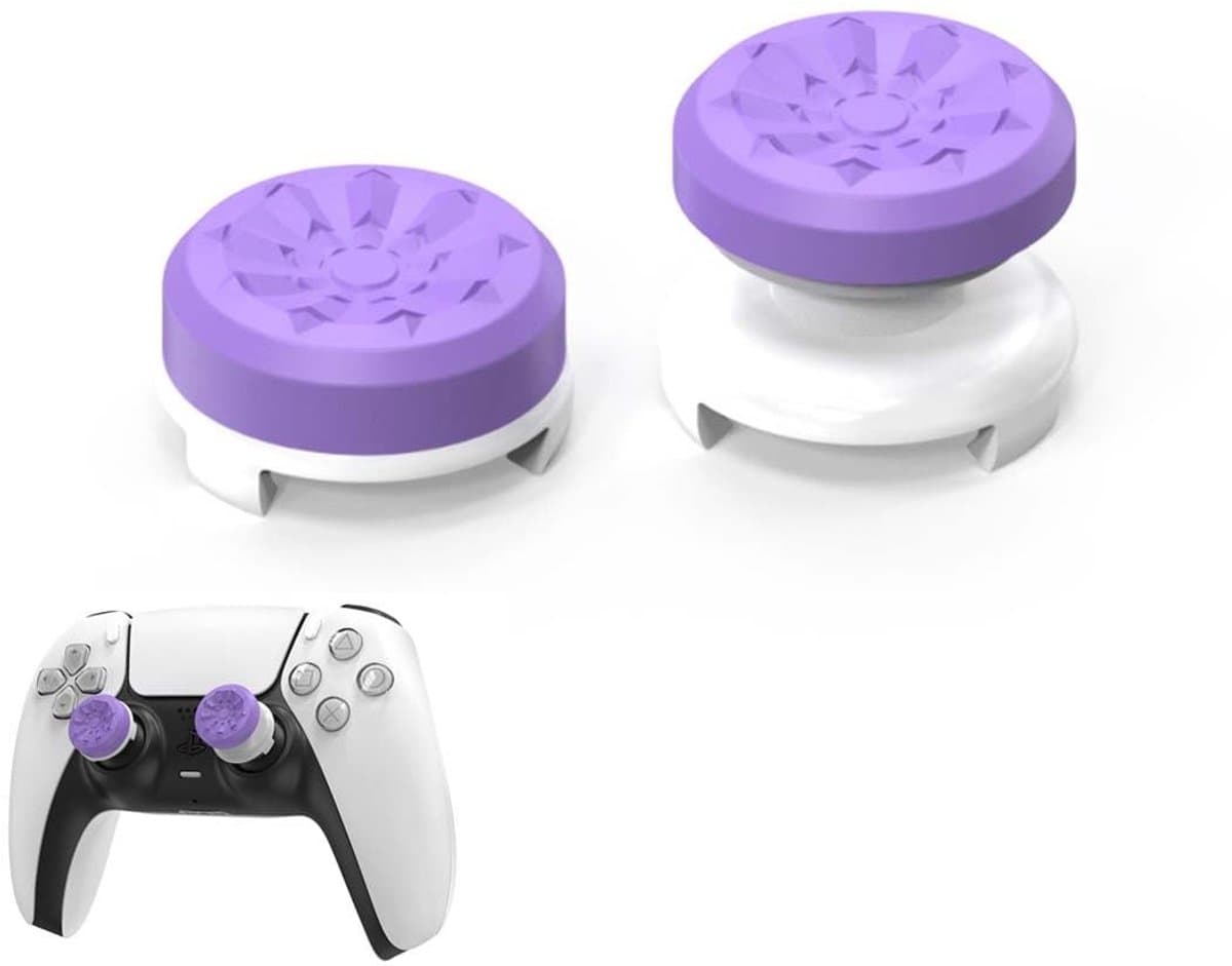 Dailygoods- Thumbsticks Siliconen - Controller Grip - Antislip - Vermindert Vermoeidheid - 2 Stuks - Bescherming tegen Slijtage - Controller Grips