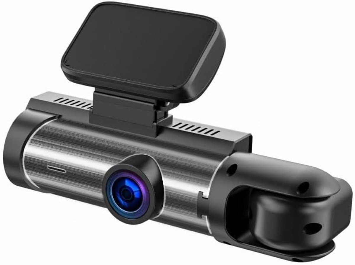Auto Camera - Dashcam Set - Rijgedrag Vastleggen - Dubbele Opname - 64GB Geheugen - Zwart