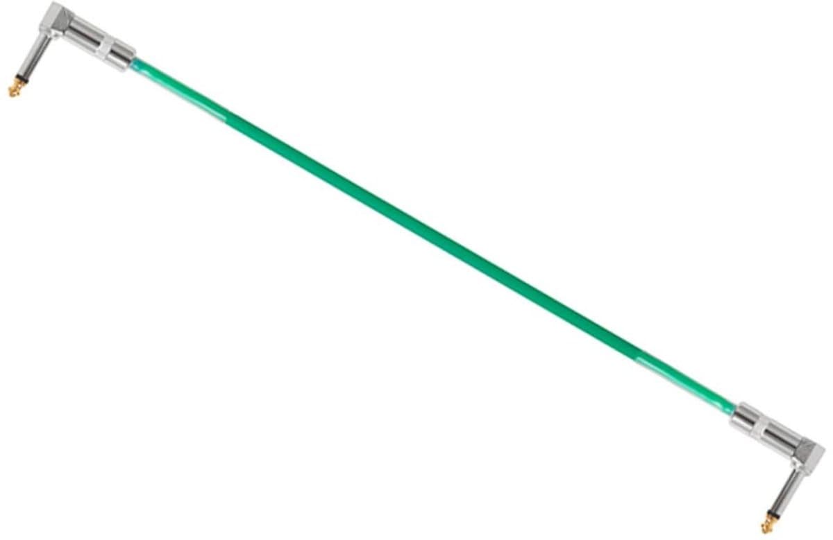 Gitaar Patchkabel - Instrumentkabel Pedaalkabel - Muziek Signaal - Stille Werking Anti-interferentie - 30cm - Groen