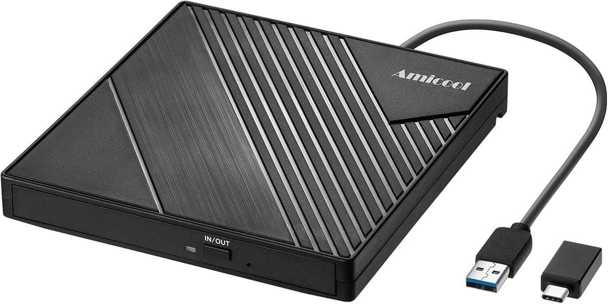 Externe DVD Speler Voor Laptop - CD Brander - Plug & Play