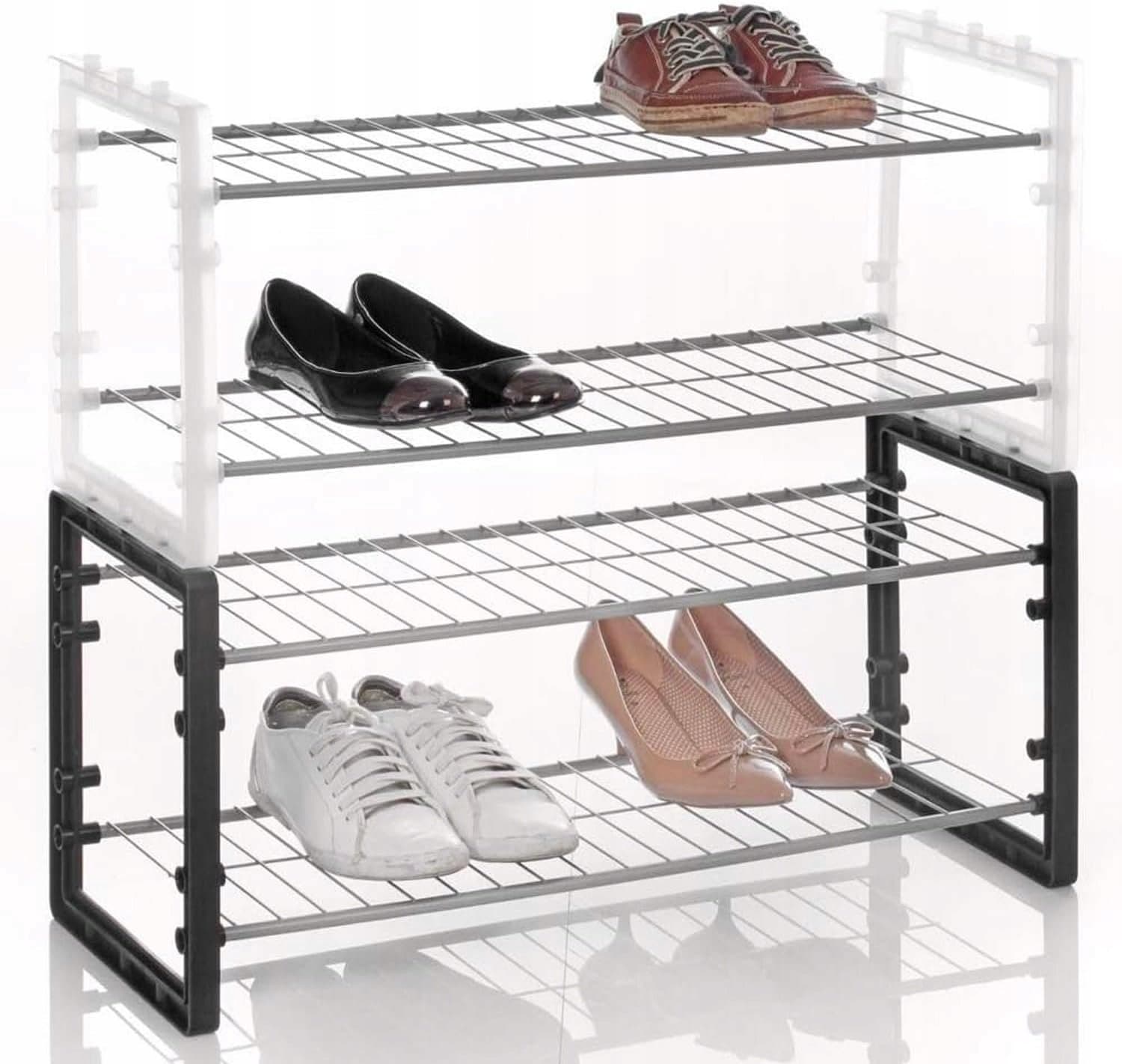 Slimme Metalen Schoenen Organizer - 65,5x27,3cm