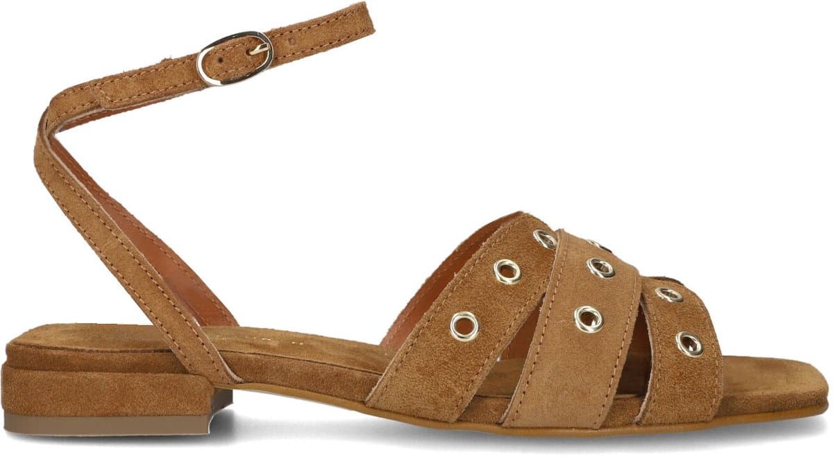 STEFANO LAURAN 25014 Sandalen - Dames - Camel - Maat 38