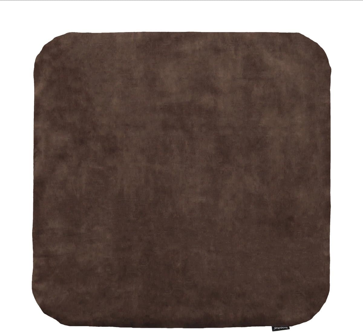 Bopita Boxmatras Hoes - Caro - 83 x 83 cm - Velours - Wood