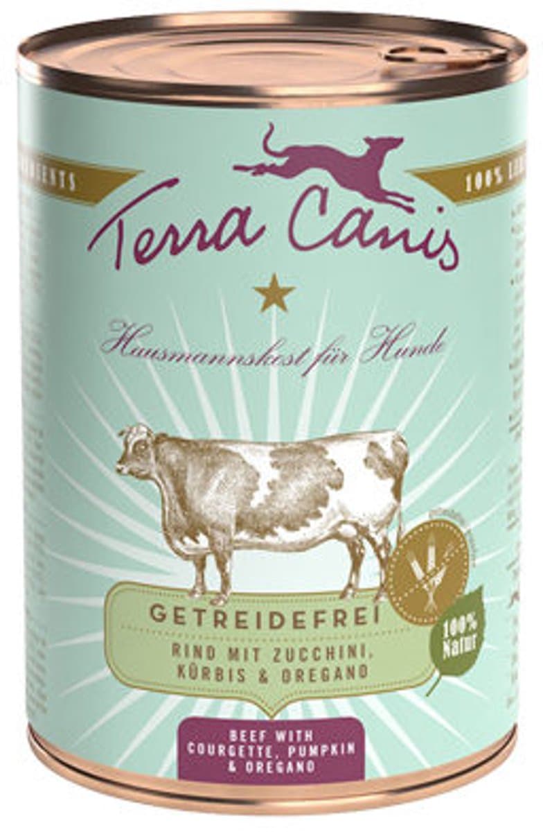 Terra Canis Grainfree - Rund met Courgette - 6 x 800 gram