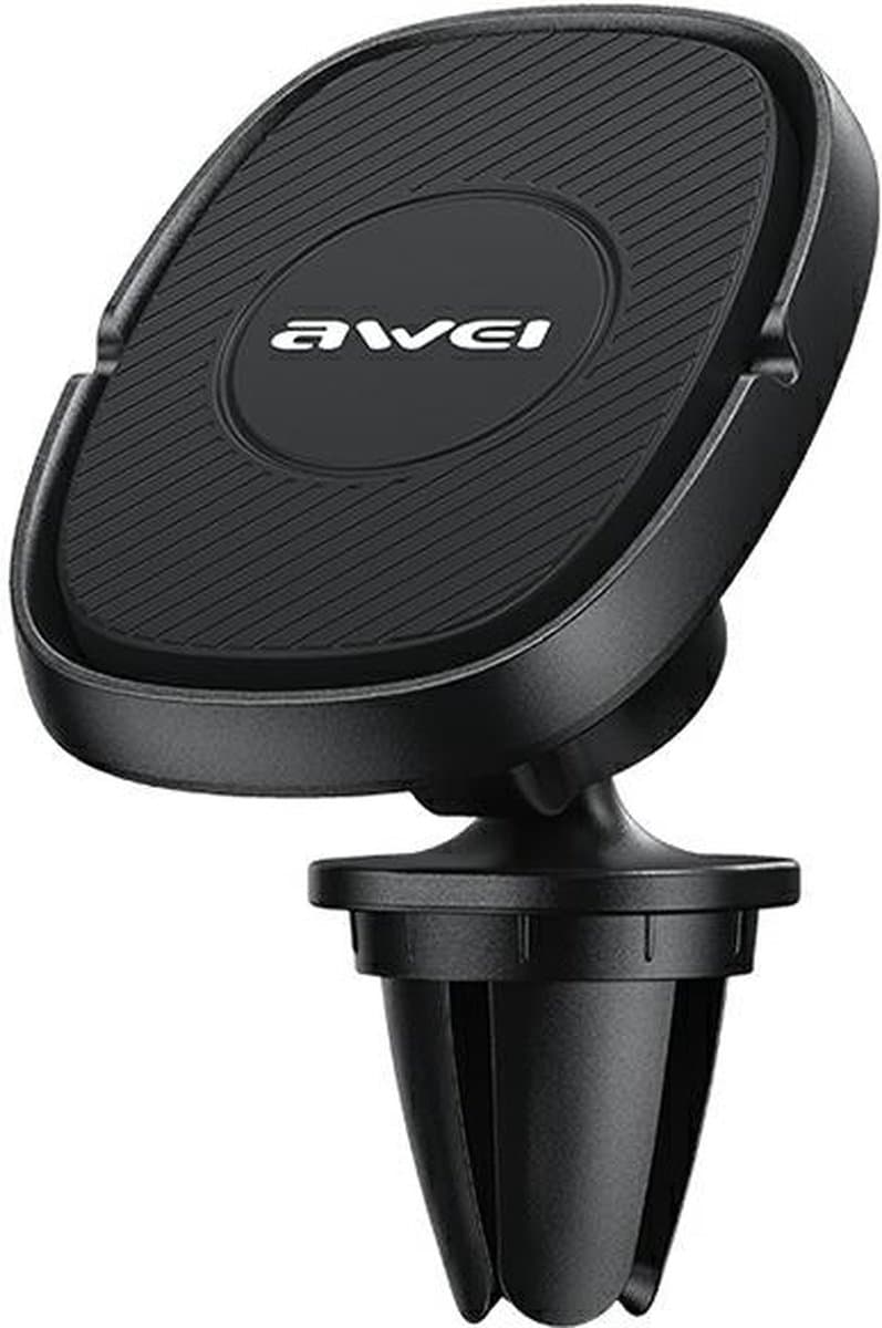 AWEI X21 magnetische autohouder voor ventilatierooster zwart/zwart
