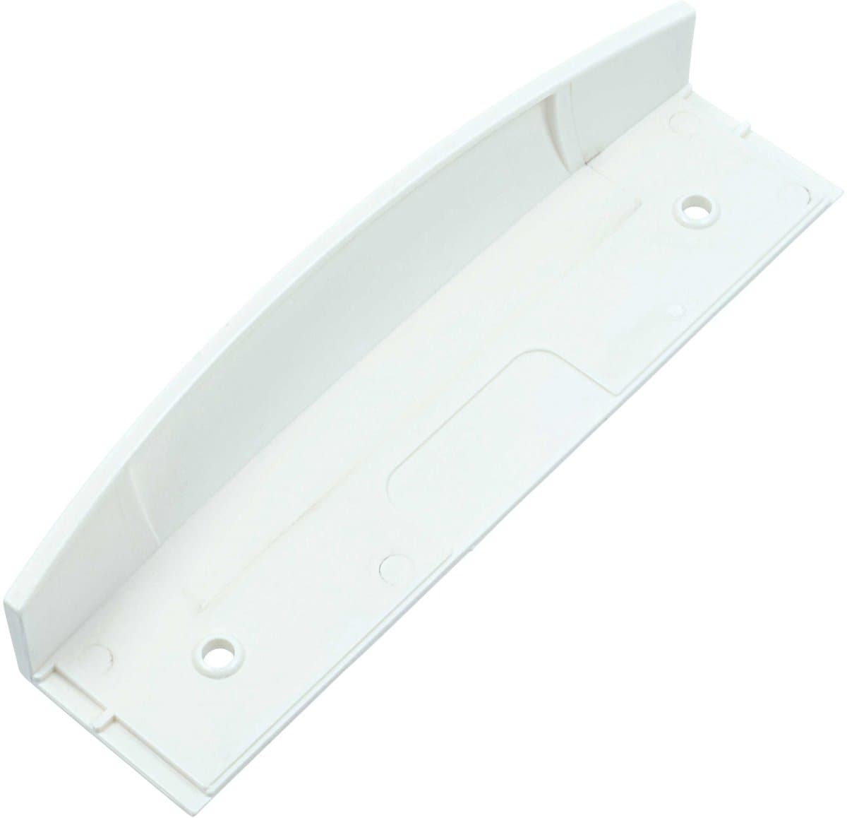 vhbw deurgreep compatibel met Bosch/Siemens KTL7107/43, KTL7120/01, KTL7120/42, KTL7120/43 koelkasten - 14,2 x 4,1 x 2,2 cm, kunststof, wit