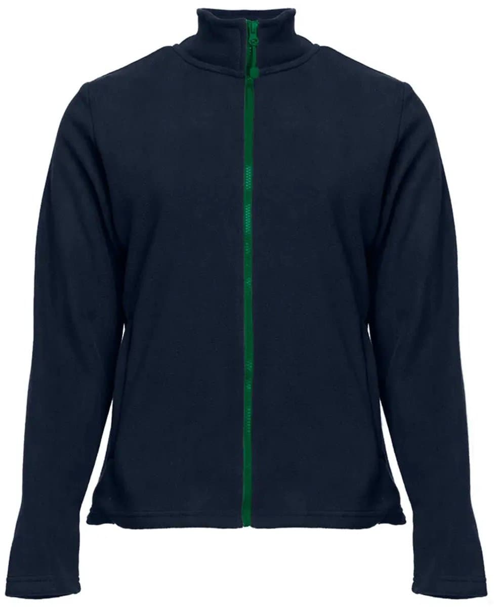 Damesfleece met rits Black & Match Grizzly