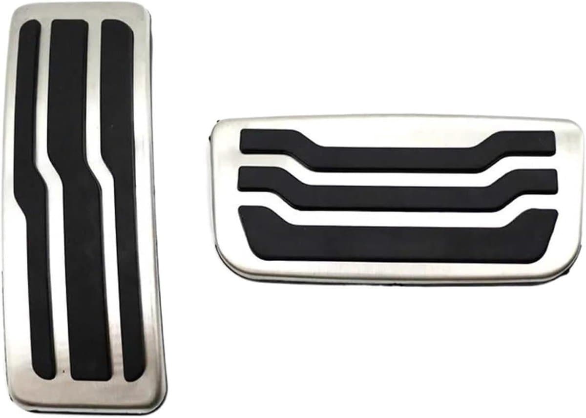 Pedaal Covers - Rempedaal Gaspedaal - Veiliger Rijden - Antislip Oppervlak - Set van 2 - Zwart