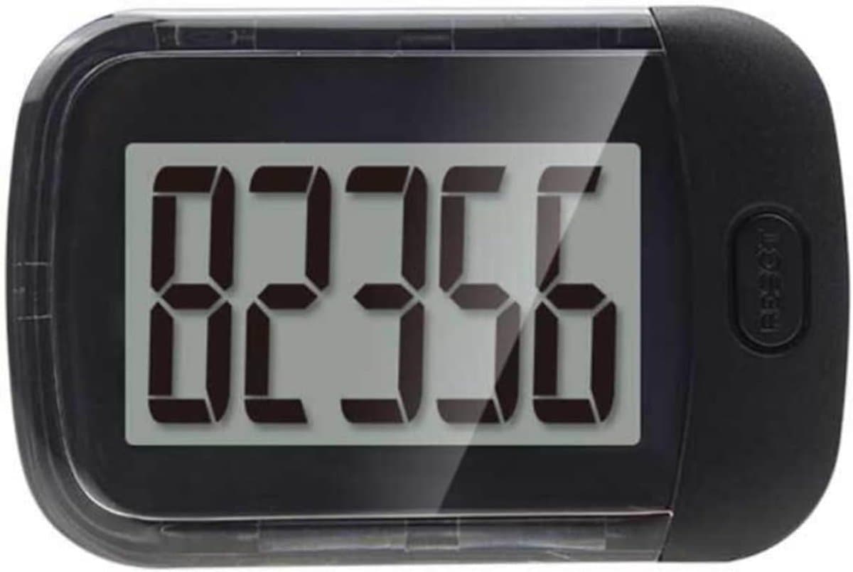 3D Stappenteller - Fitness Tracker - Dagelijkse Activiteit - Geen Smartphone Nodig - 65 x 45 x 22 mm - Meerkleurig