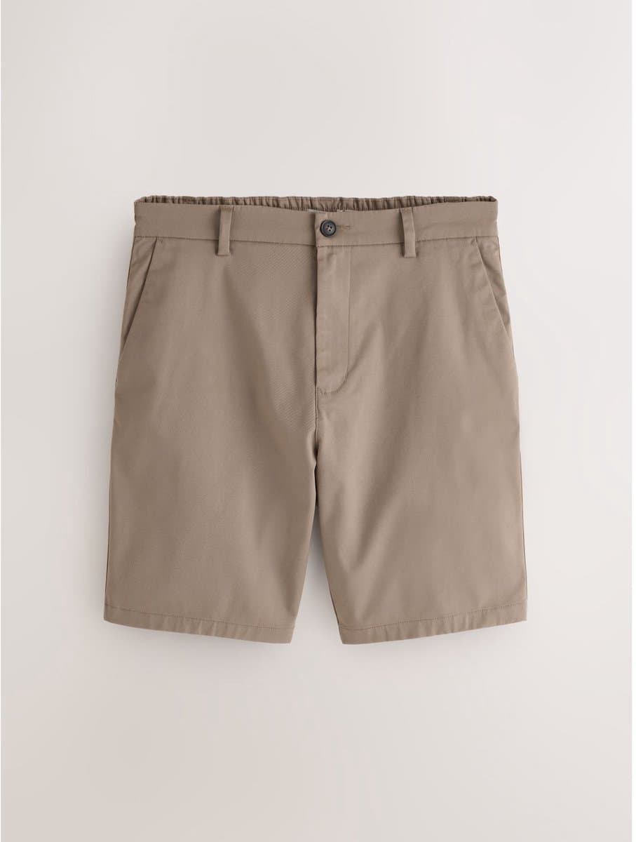 Next Stretch chinoshort met elastische taille